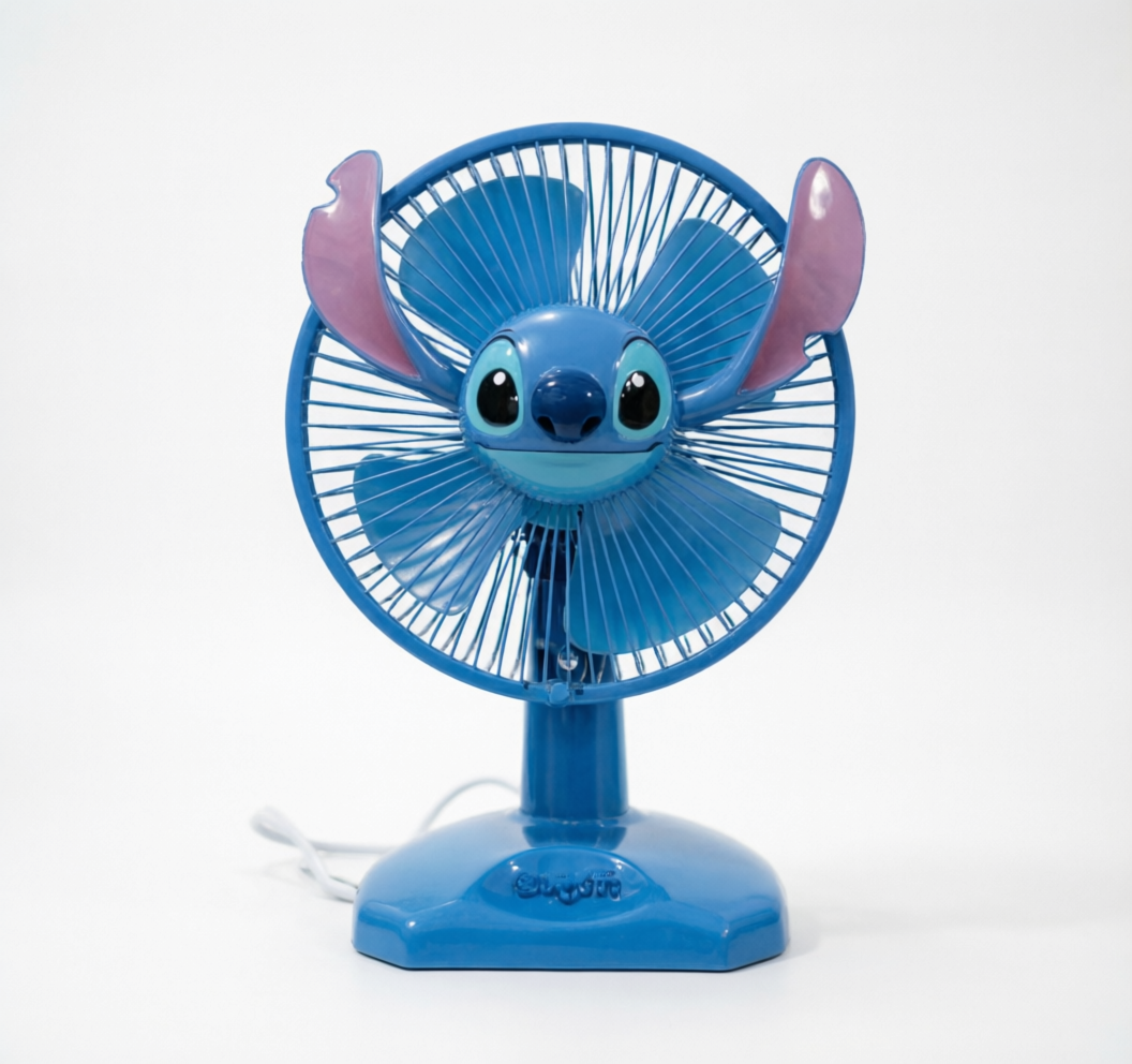 ππ Disney Stitch Desk Fan β Cute Cartoon Portable Cooling Fan for Home & Office