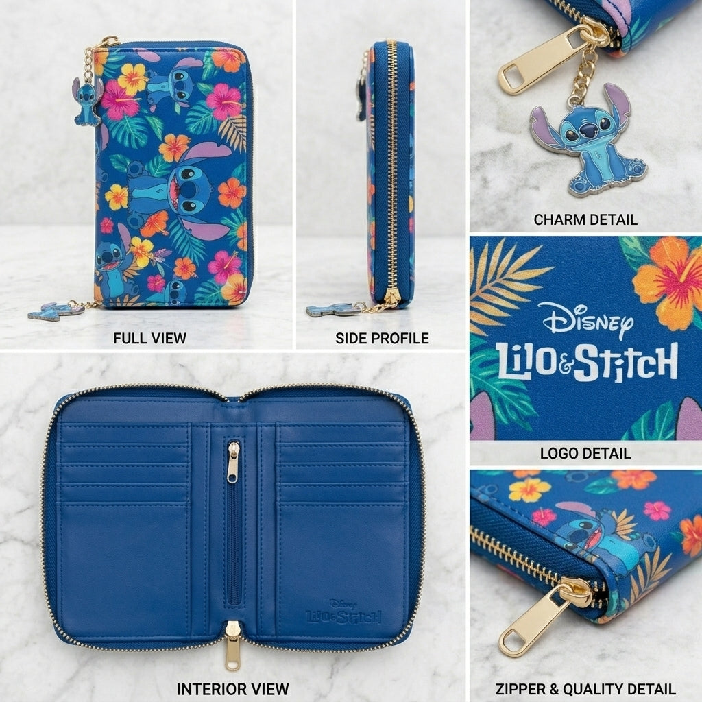 ππ Stitch Gift Set β Tumbler, Shoes, Purse, Phone Case & Wallet Cute Cartoon Bundle FAIRY KIDS