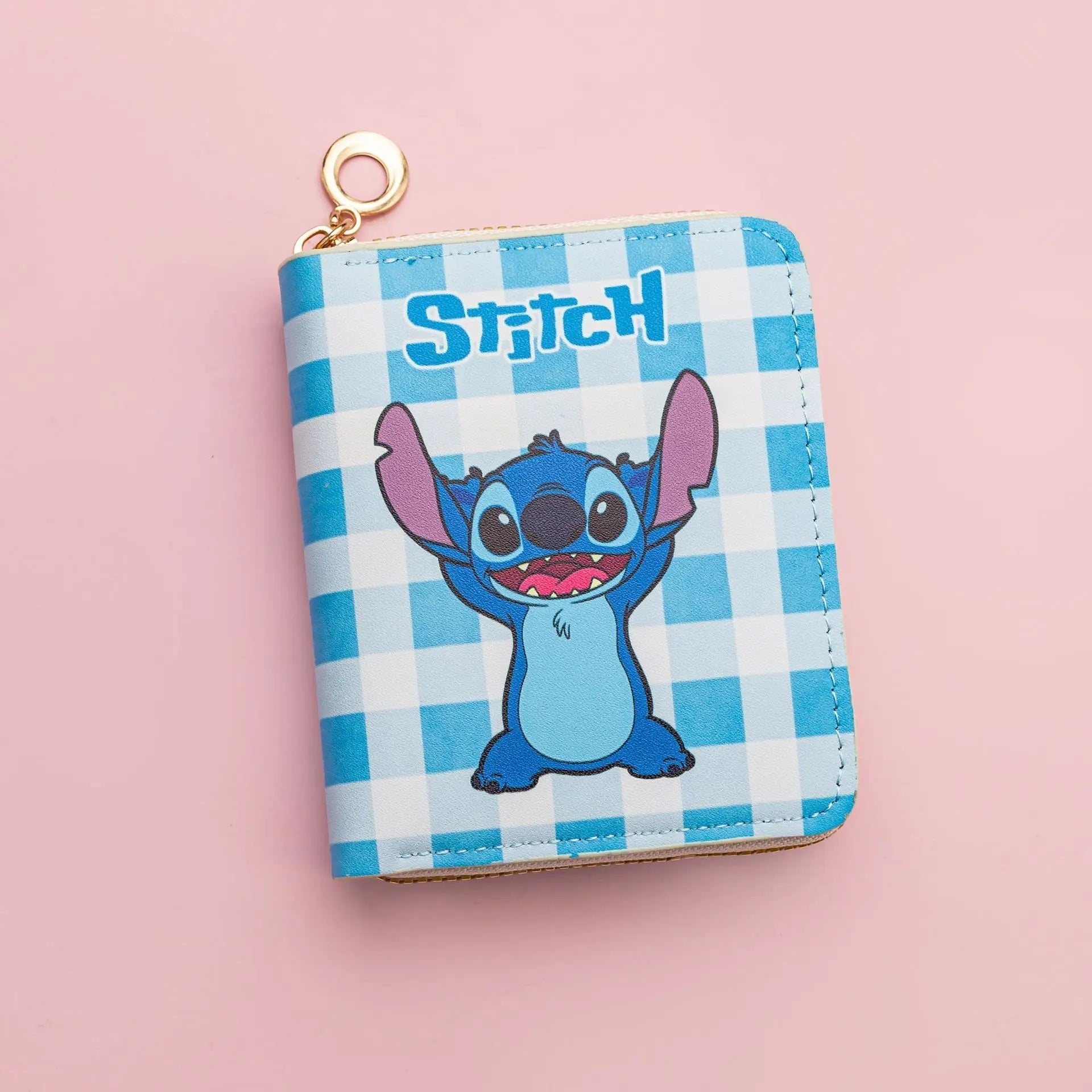 💙👛 Stitch Coin Wallet – Cute Cartoon Zipper Card Holder Mini Purse for Kids & Students FAIRY KIDS