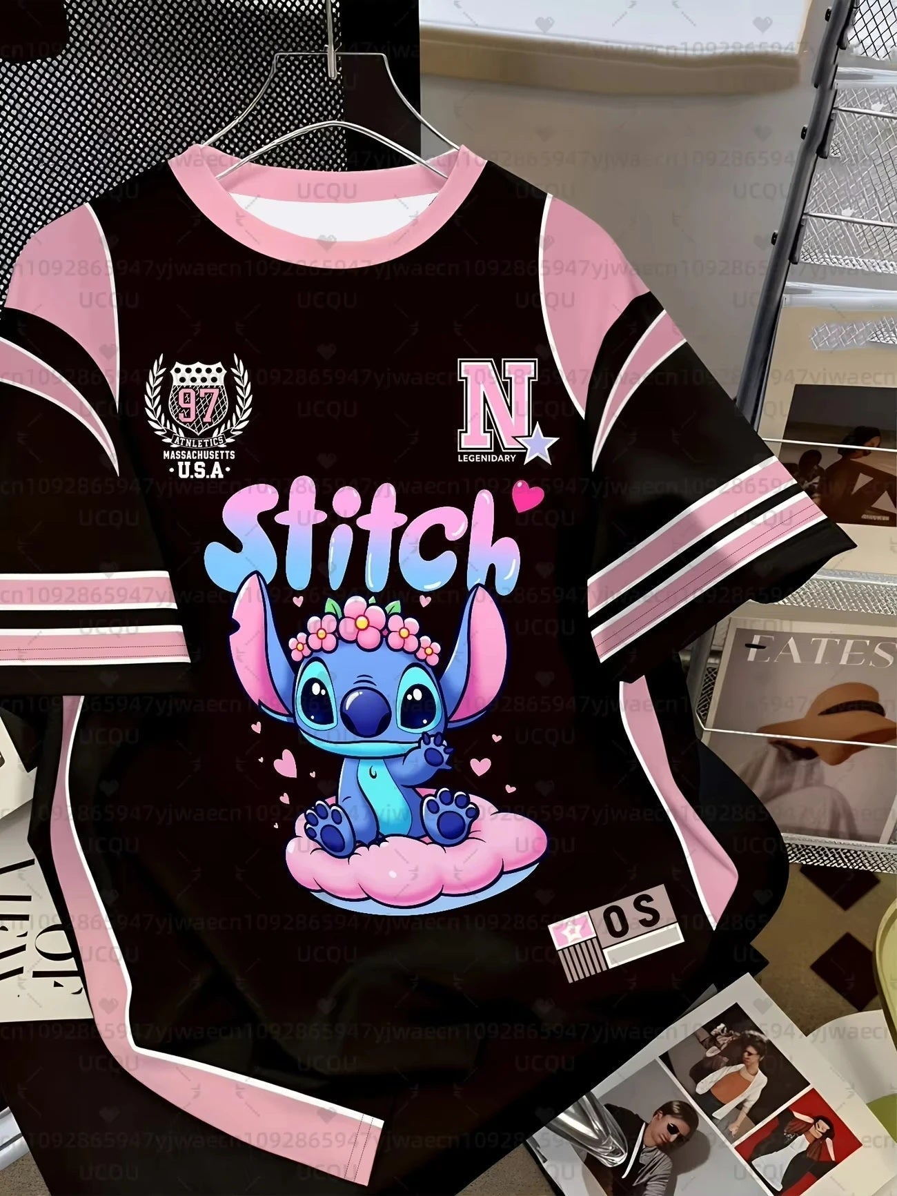 👕💙 2026 Summer Stitch 3D Print T-Shirt – Unisex Breathable Quick-Dry Casual Couple Cartoon Tee FAIRY KIDS