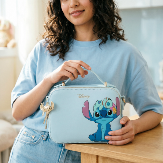 👜💙 Stitch Purse – Cute Cartoon Mini Shoulder Bag for Girls & Everyday Use FAIRY KIDS