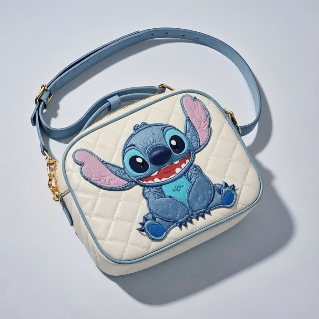 👜💙 Stitch Purse – Cute Cartoon Mini Shoulder Bag for Girls & Everyday Use FAIRY KIDS