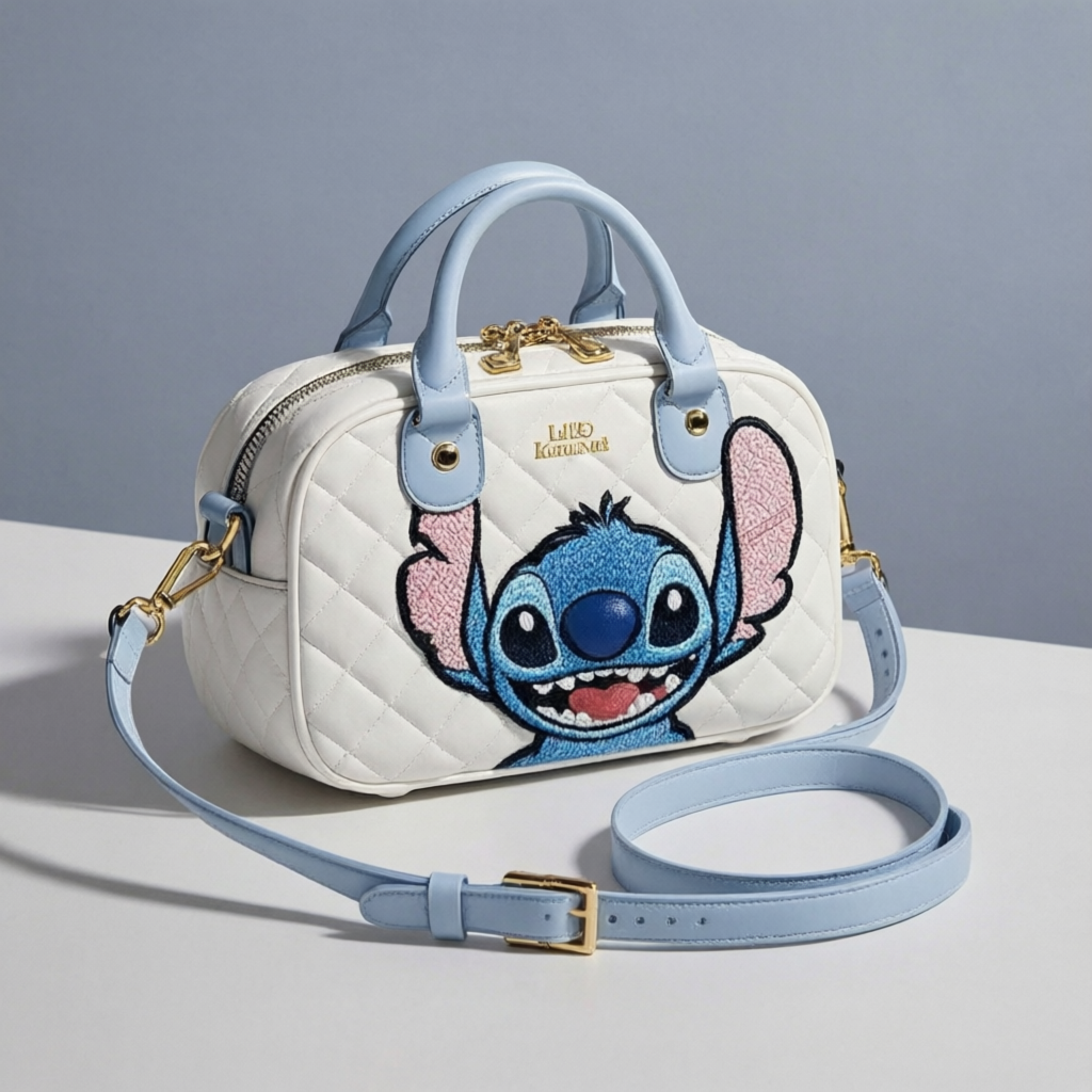 👜💙 Stitch Purse – Cute Cartoon Mini Shoulder Bag for Girls & Everyday Use FAIRY KIDS