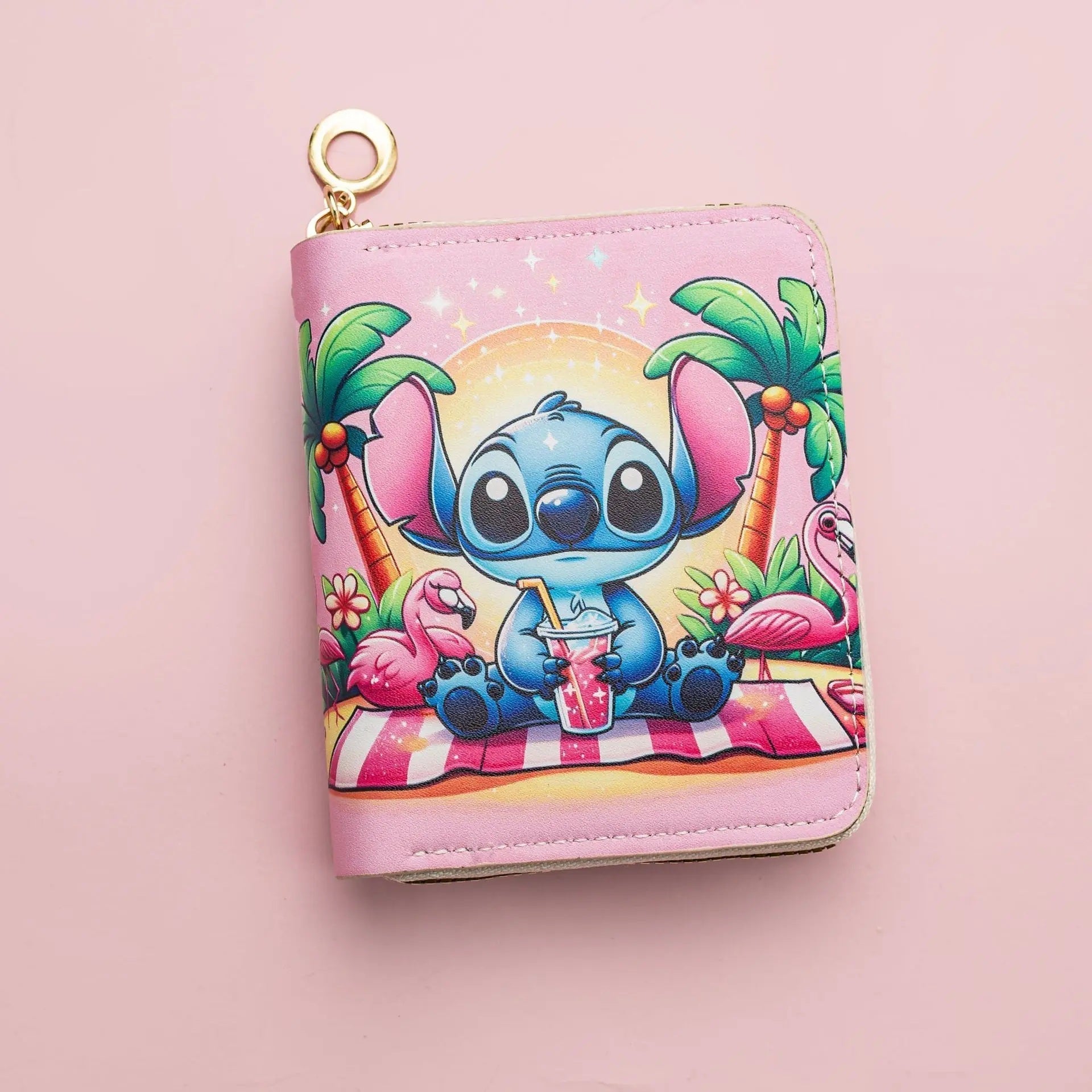 💙👛 Stitch Coin Wallet – Cute Cartoon Zipper Card Holder Mini Purse for Kids & Students FAIRY KIDS