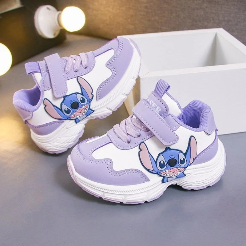 👟💙 Stitch Kids Waterproof Sneakers – Fashion Low-Top Casual Sports Shoes for Boys & Girls FAIRY KIDS