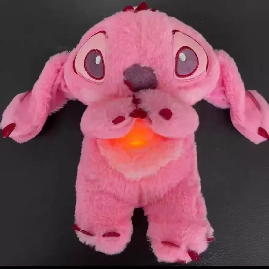 Lilo & Stitch Plush Doll with Music & Light | Breath Toy for Baby Sleep Aid | Kawaii Anime Plush Gift for Kids Ma boutique
