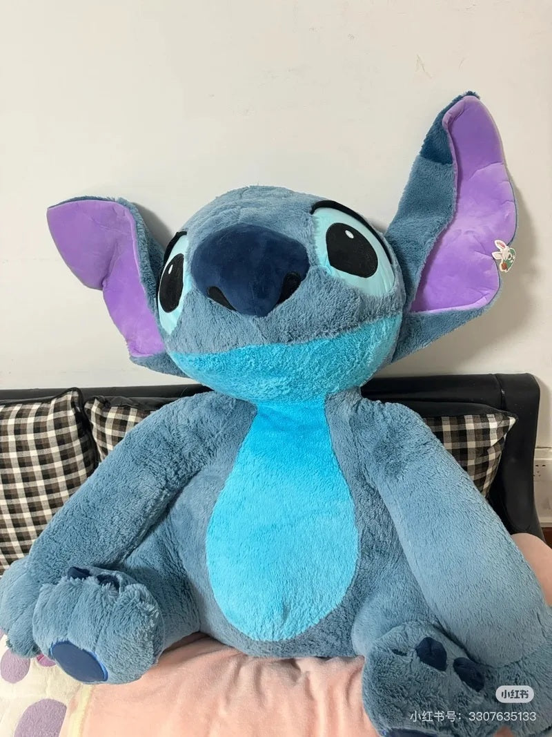 🧸 Giant Blue Alien Plush Pillow (11.8–43.3 inches) – Ultra Soft Sleeping & Hug Toy FAIRY KIDS