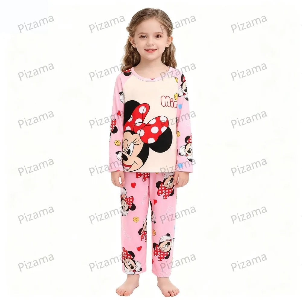 😴💙 Kids Stitch Long Sleeve Pajama Set – Soft Cozy Cartoon Sleepwear for Boys & Girls Loungewear FAIRY KIDS