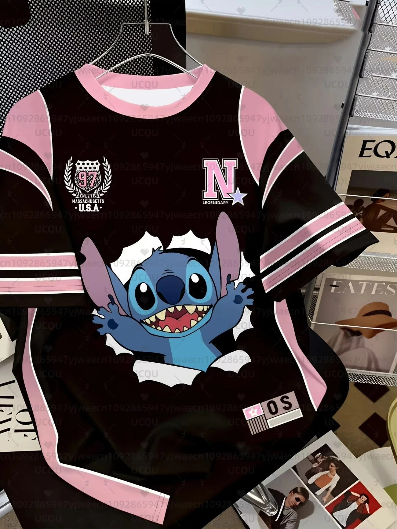👕💙 2026 Summer Stitch 3D Print T-Shirt – Unisex Breathable Quick-Dry Casual Couple Cartoon Tee FAIRY KIDS