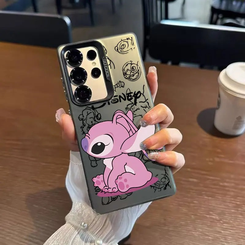 📱💙 Cute Stitch Angel Phone Case for Samsung Galaxy A Series – Soft Protective Cover FAIRY KIDS