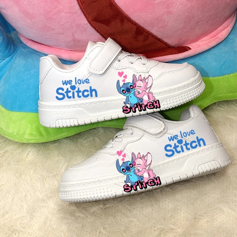👟💙 Stitch Kids Sneakers – Anti-Slip Cartoon Sport Shoes for Boys & Girls Casual School Outdoor Shoes FAIRY KIDS