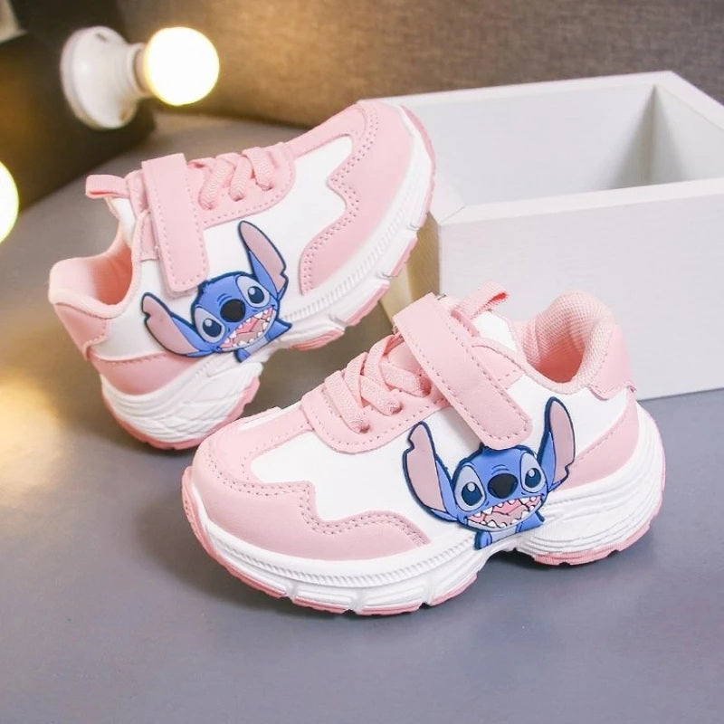 👟💙 Stitch Kids Waterproof Sneakers – Fashion Low-Top Casual Sports Shoes for Boys & Girls FAIRY KIDS
