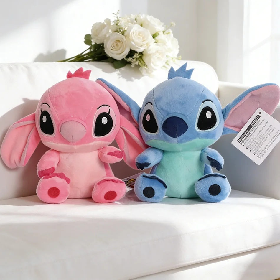 🧸💙 2026 New Disney Stitch Plush Doll with Lights & Music – Kawaii Soothing Sleep Toy for Kids Gift FAIRY KIDS