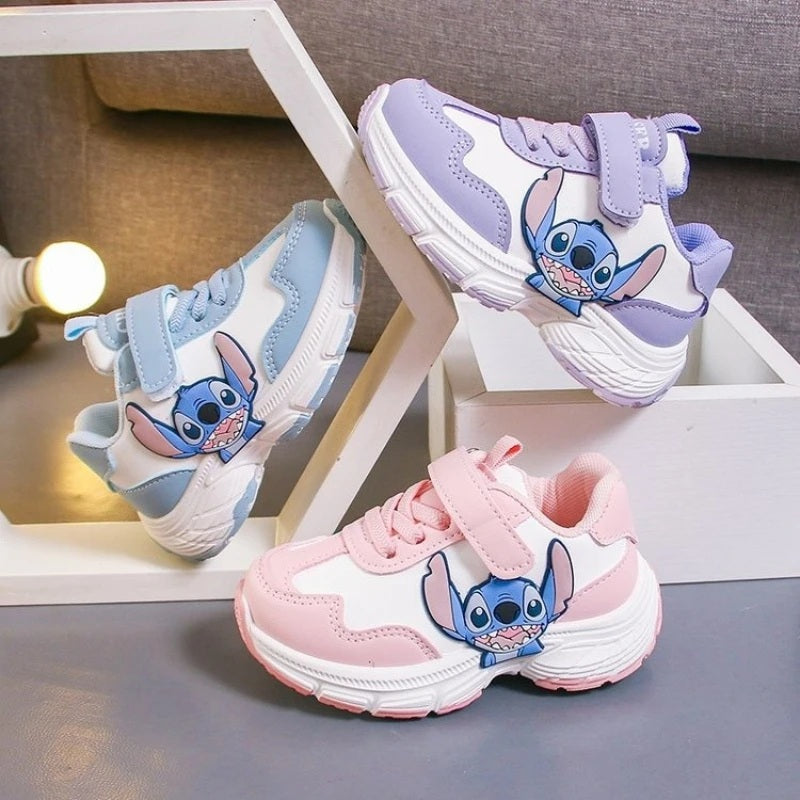 👟💙 Stitch Kids Waterproof Sneakers – Fashion Low-Top Casual Sports Shoes for Boys & Girls FAIRY KIDS
