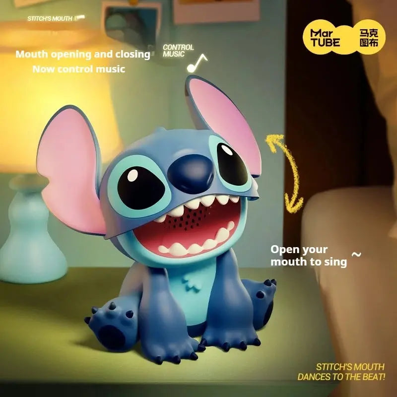 Stitch Bluetooth Speaker – High Sound Quality Desktop Ornament | Cute Anime Collectible Gift Fairy.kid