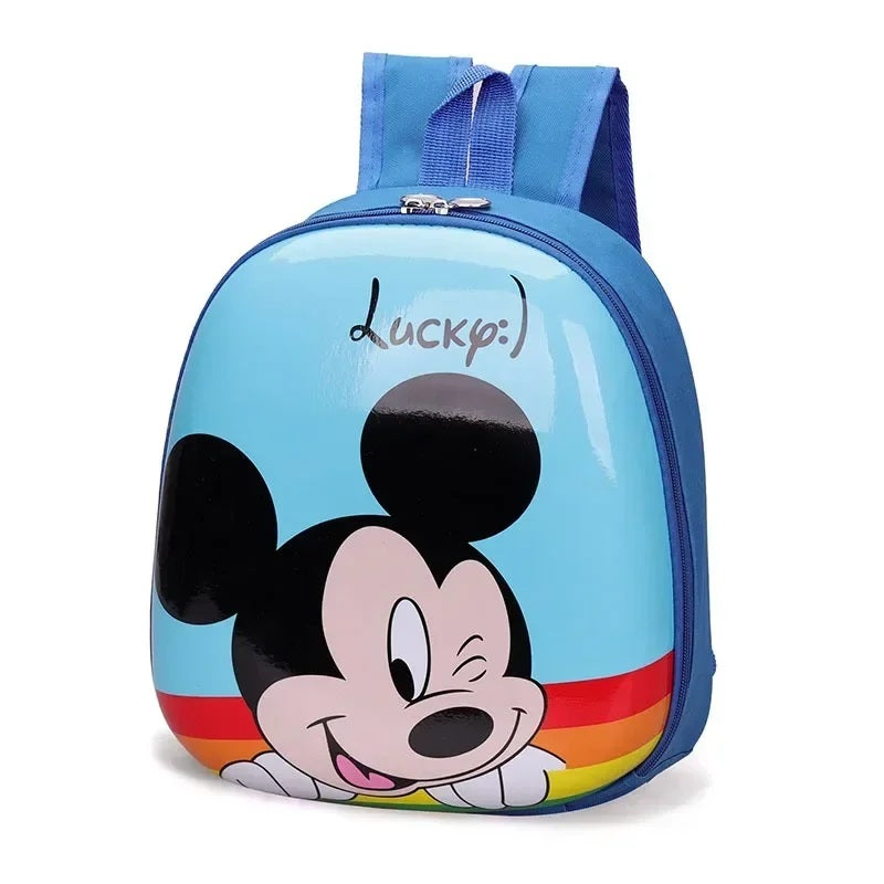 Disney Cartoon Backpack – Mickey Mouse & Frozen | Cute Waterproof Hard Shell School Bag for Kids & Girls 🎒 Fairy.kid