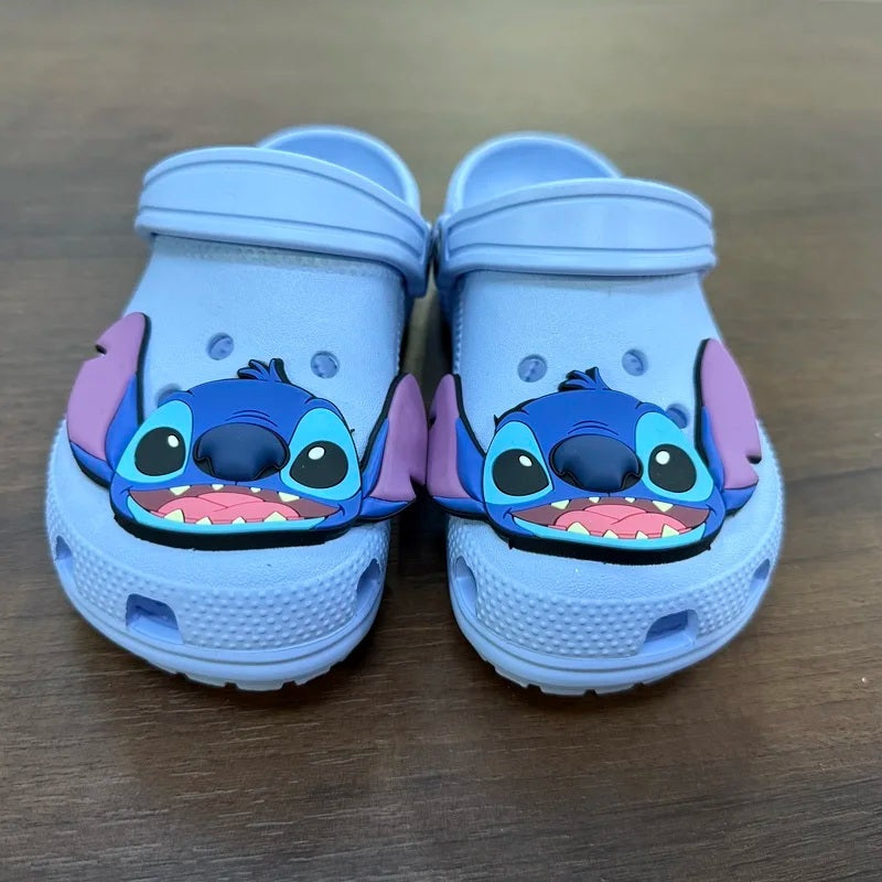 🩴💙 Disney Stitch Kids Beach Slippers – Non-Slip Breathable Cartoon Sandals Comfortable Summer Shoes FAIRY KIDS