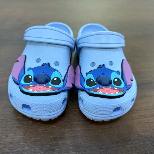 🩴💙 Disney Stitch Kids Beach Slippers – Non-Slip Breathable Cartoon Sandals Comfortable Summer Shoes FAIRY KIDS