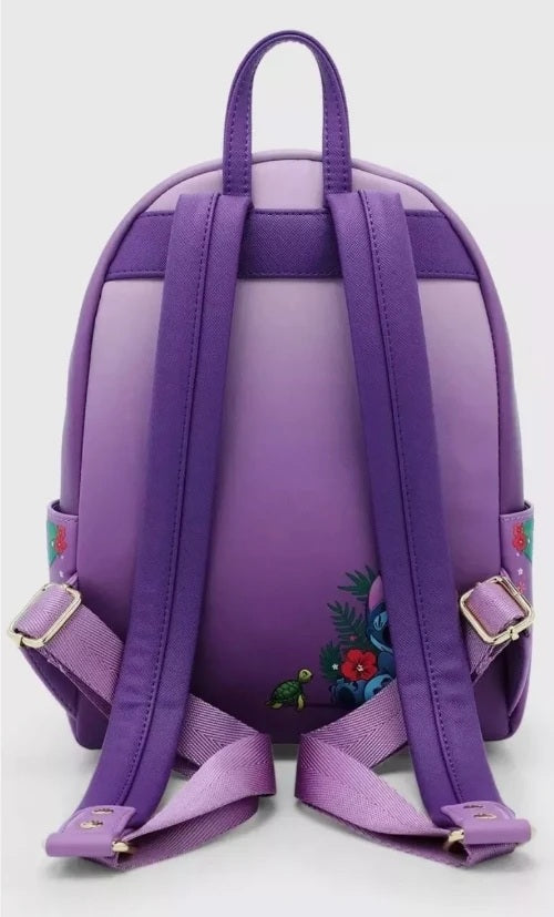 🎒📚 Lilo & Stitch Scrump Reading Mini Backpack – PU Leather Children Student Backpack | Stationery Christmas Gift FAIRY KIDS