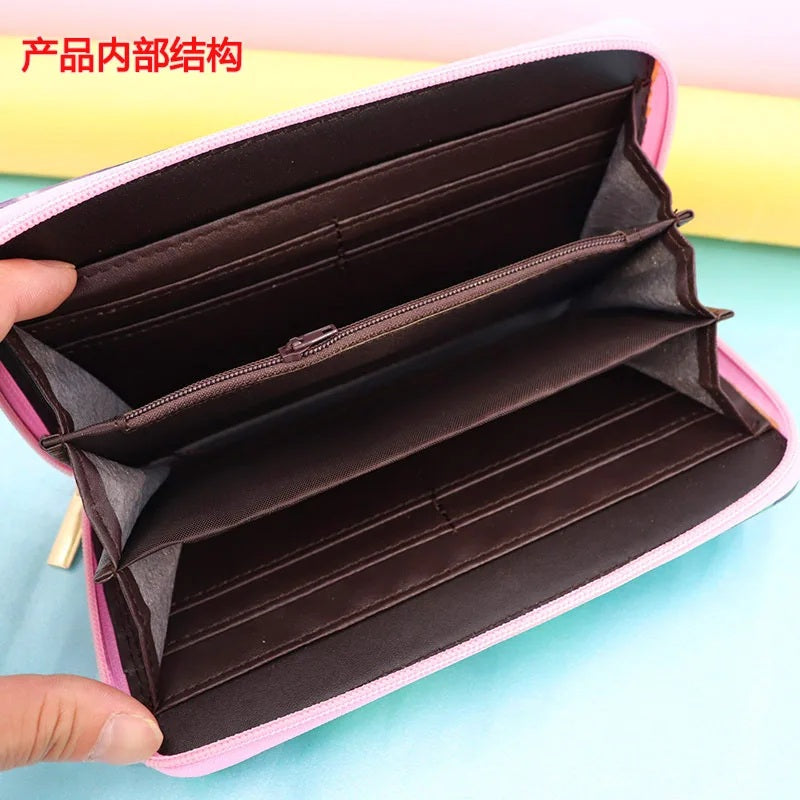 💙👛 Stitch Coin Wallet – Cute Cartoon Zipper Card Holder Mini Purse for Kids & Students (Copy) FAIRY KIDS
