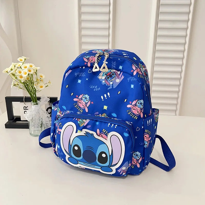 🎒💙 Stitch Kids Backpack – Cute Cartoon Waterproof School Bag for Kindergarten & Daily Outings FAIRY KIDS