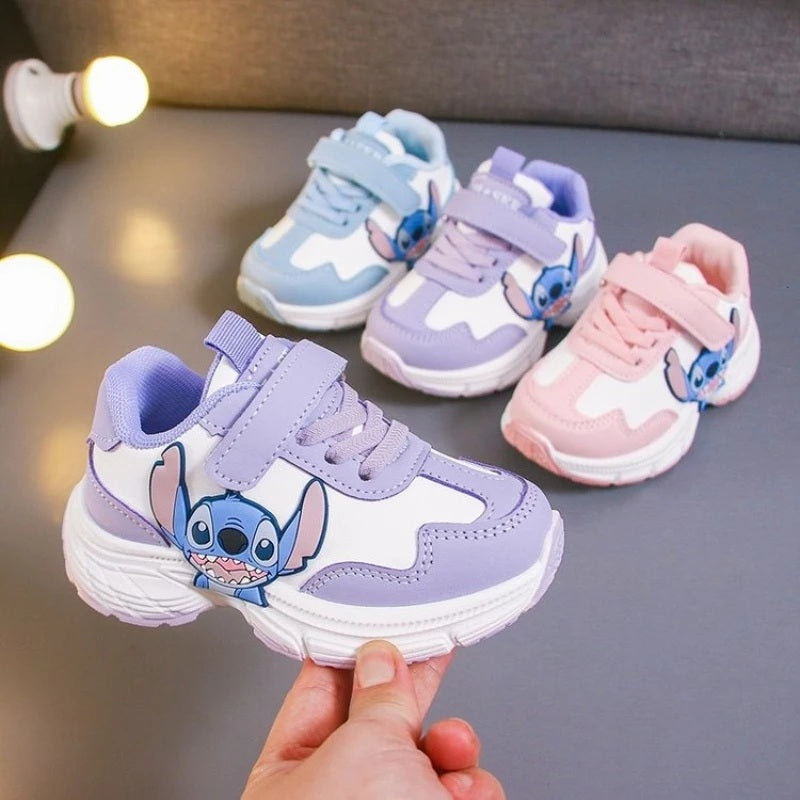 👟💙 Stitch Kids Waterproof Sneakers – Fashion Low-Top Casual Sports Shoes for Boys & Girls FAIRY KIDS