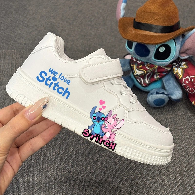 👟💙 Stitch Kids Sneakers – Anti-Slip Cartoon Sport Shoes for Boys & Girls Casual School Outdoor Shoes FAIRY KIDS
