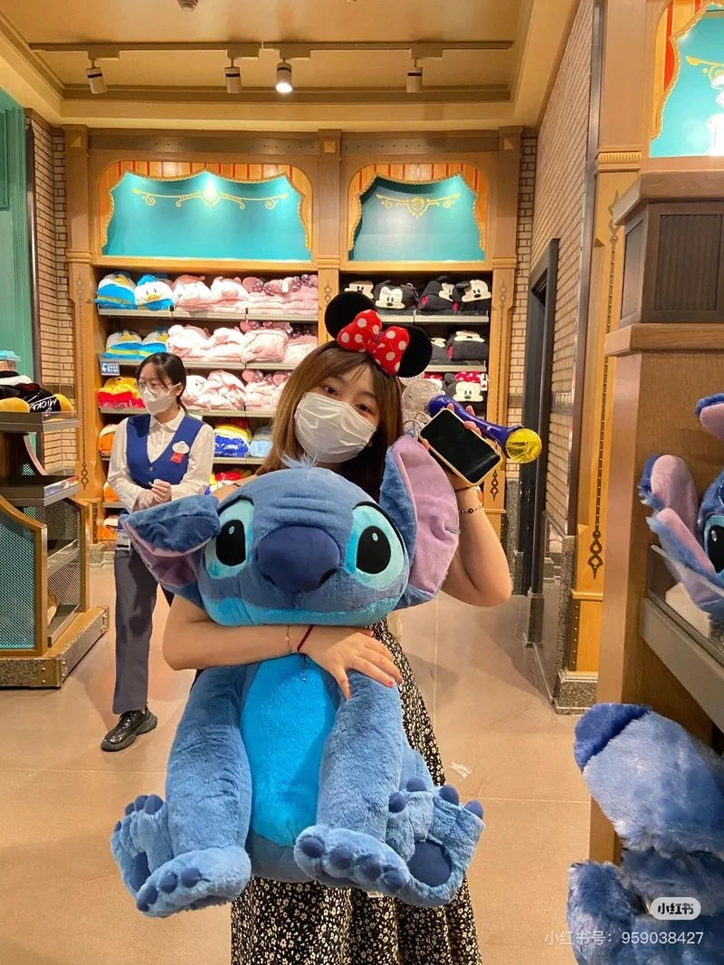 🧸 Giant Blue Alien Plush Pillow (11.8–43.3 inches) – Ultra Soft Sleeping & Hug Toy FAIRY KIDS