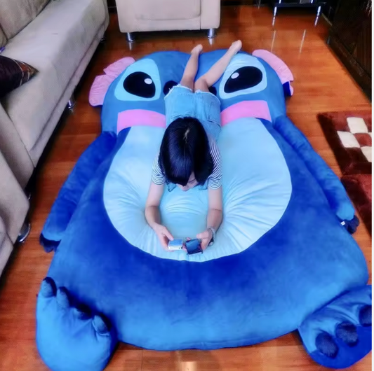🛏️💙 Stitch Bed – Cute Cartoon Themed Bed Frame for Bedroom FAIRY KIDS