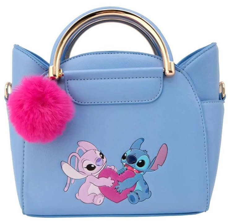 👜💙 Stitch Purse – Cute Cartoon Mini Shoulder Bag for Girls & Everyday Use FAIRY KIDS