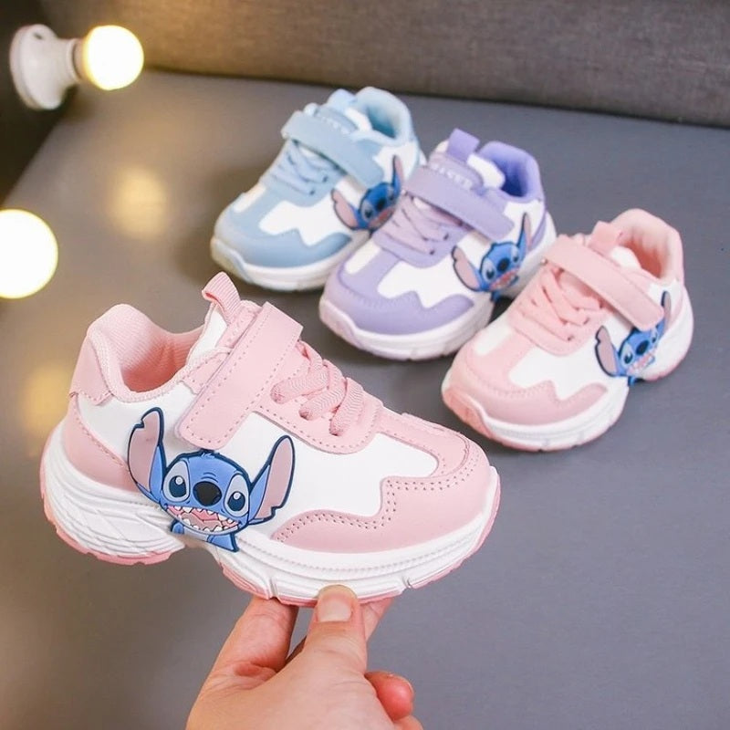 👟💙 Stitch Kids Waterproof Sneakers – Fashion Low-Top Casual Sports Shoes for Boys & Girls FAIRY KIDS