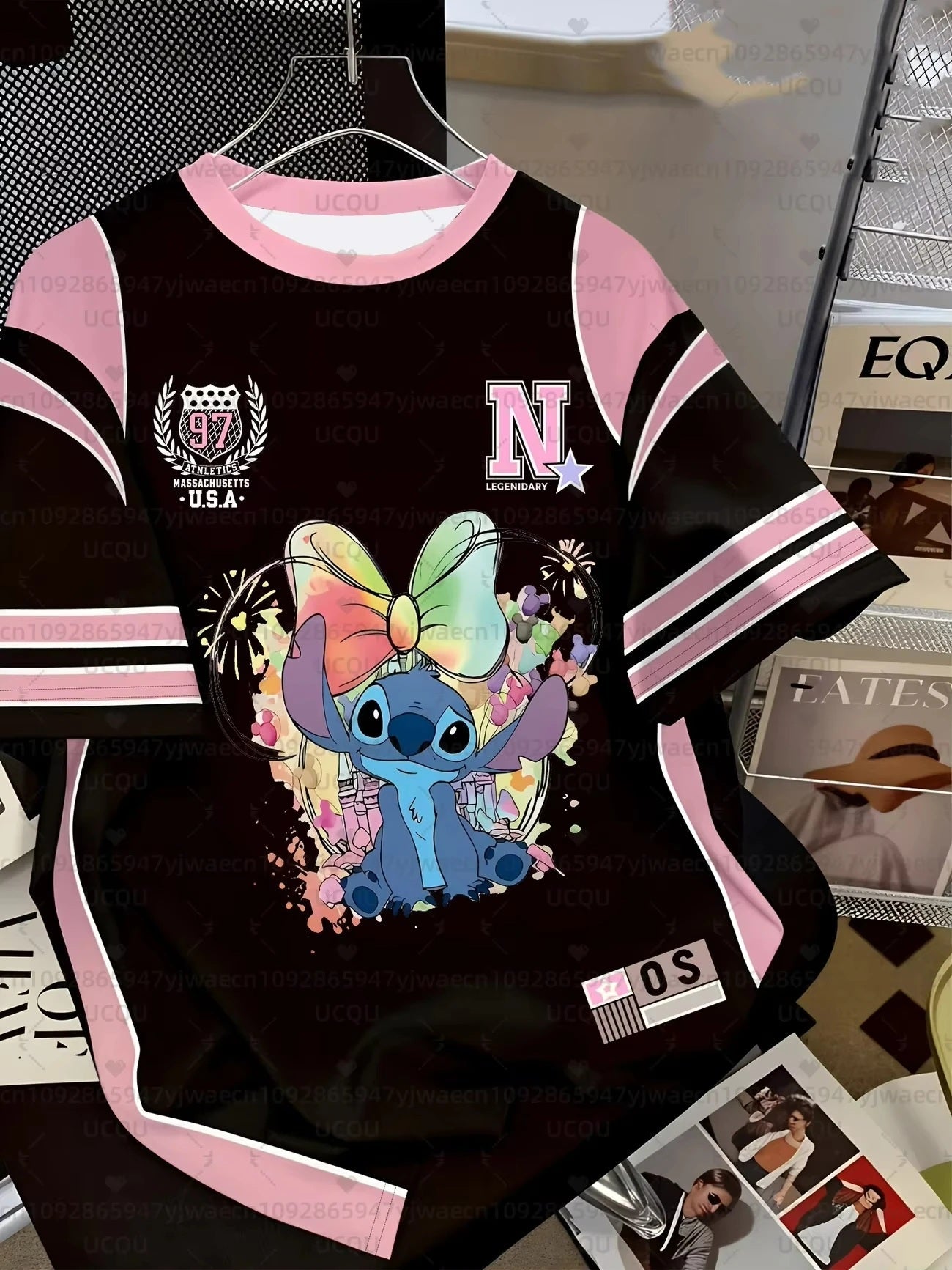 👕💙 2026 Summer Stitch 3D Print T-Shirt – Unisex Breathable Quick-Dry Casual Couple Cartoon Tee FAIRY KIDS