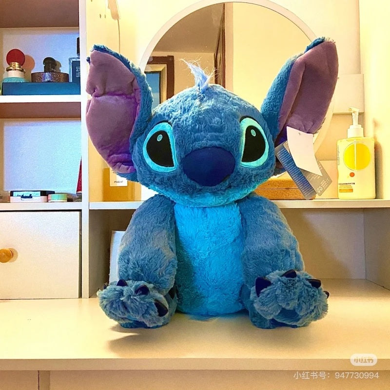 🧸 Giant Blue Alien Plush Pillow (11.8–43.3 inches) – Ultra Soft Sleeping & Hug Toy FAIRY KIDS