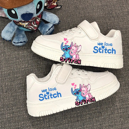 👟💙 Stitch Kids Sneakers – Anti-Slip Cartoon Sport Shoes for Boys & Girls Casual School Outdoor Shoes FAIRY KIDS