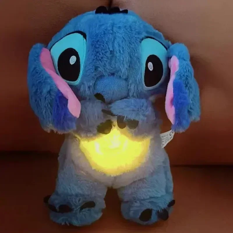 Lilo & Stitch Plush Doll with Music & Light | Breath Toy for Baby Sleep Aid | Kawaii Anime Plush Gift for Kids Ma boutique