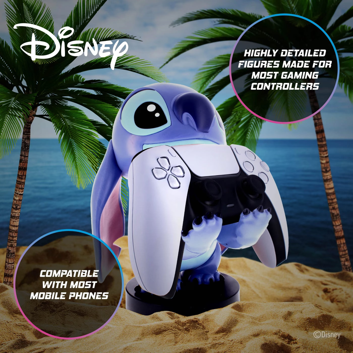 🎮📱 Lilo & Stitch Original Controller & Phone Holder – Support Figure Collectible Model Toy FAIRY KIDS