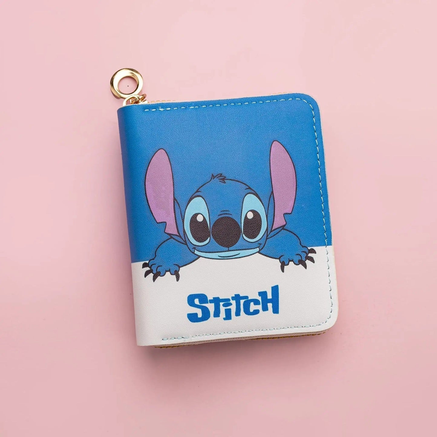 💙👛 Stitch Coin Wallet – Cute Cartoon Zipper Card Holder Mini Purse for Kids & Students FAIRY KIDS