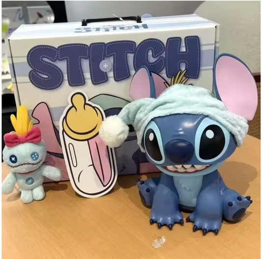 Stitch Bluetooth Speaker – High Sound Quality Desktop Ornament | Cute Anime Collectible Gift