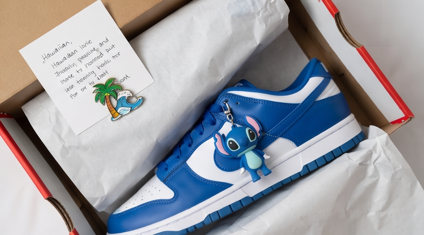 👟💙 Stitch Air Sneakers – Breathable Lightweight Cartoon Running Shoes Casual Wear