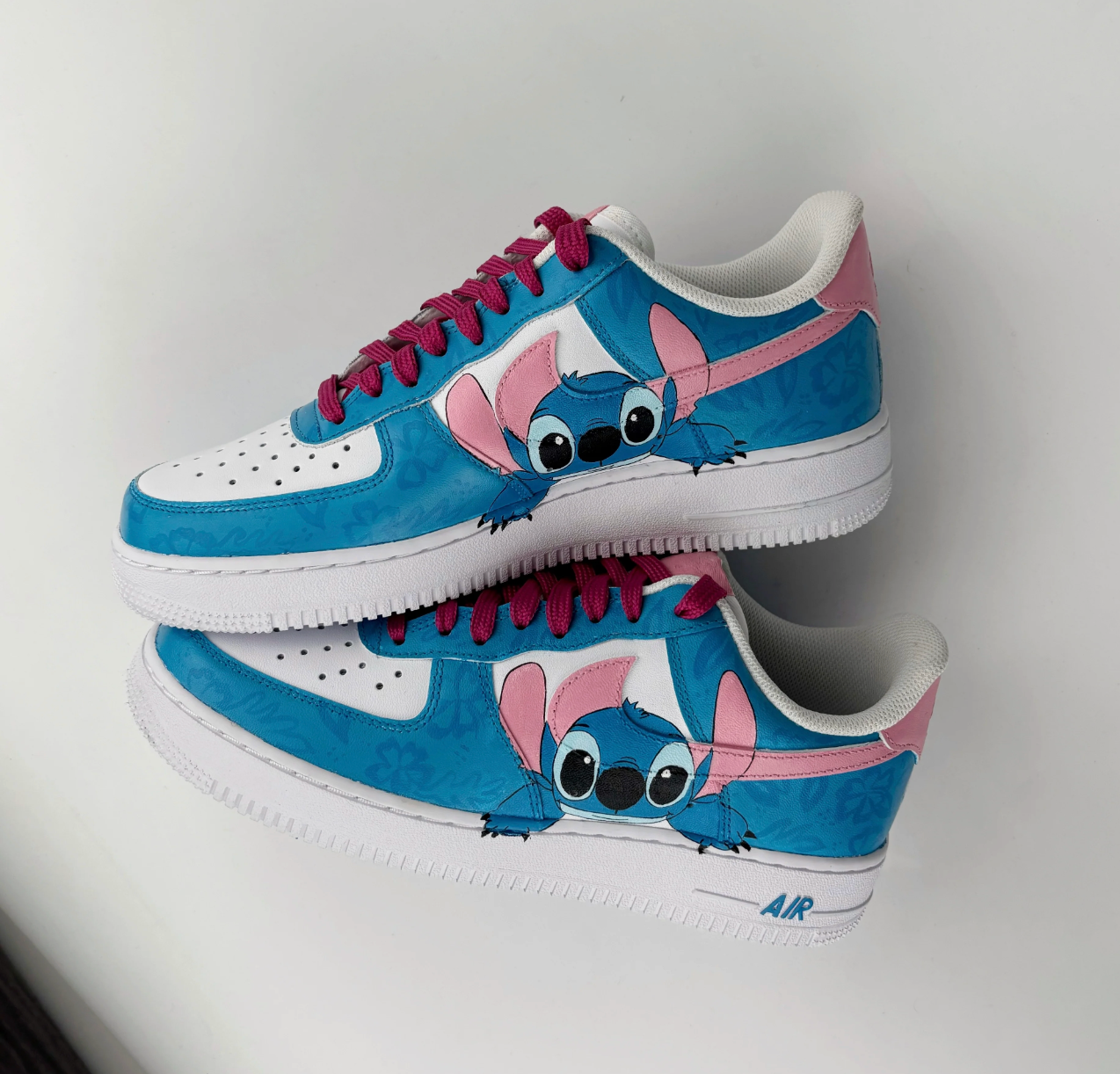👟💙 Stitch Air Sneakers – Breathable Lightweight Cartoon Running Shoes Casual Wear FAIRY KIDS