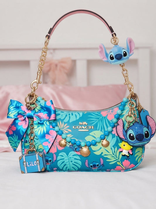 👜💙 Disney Stitch Bag – Cute Cartoon Crossbody Shoulder Bag for Everyday Use