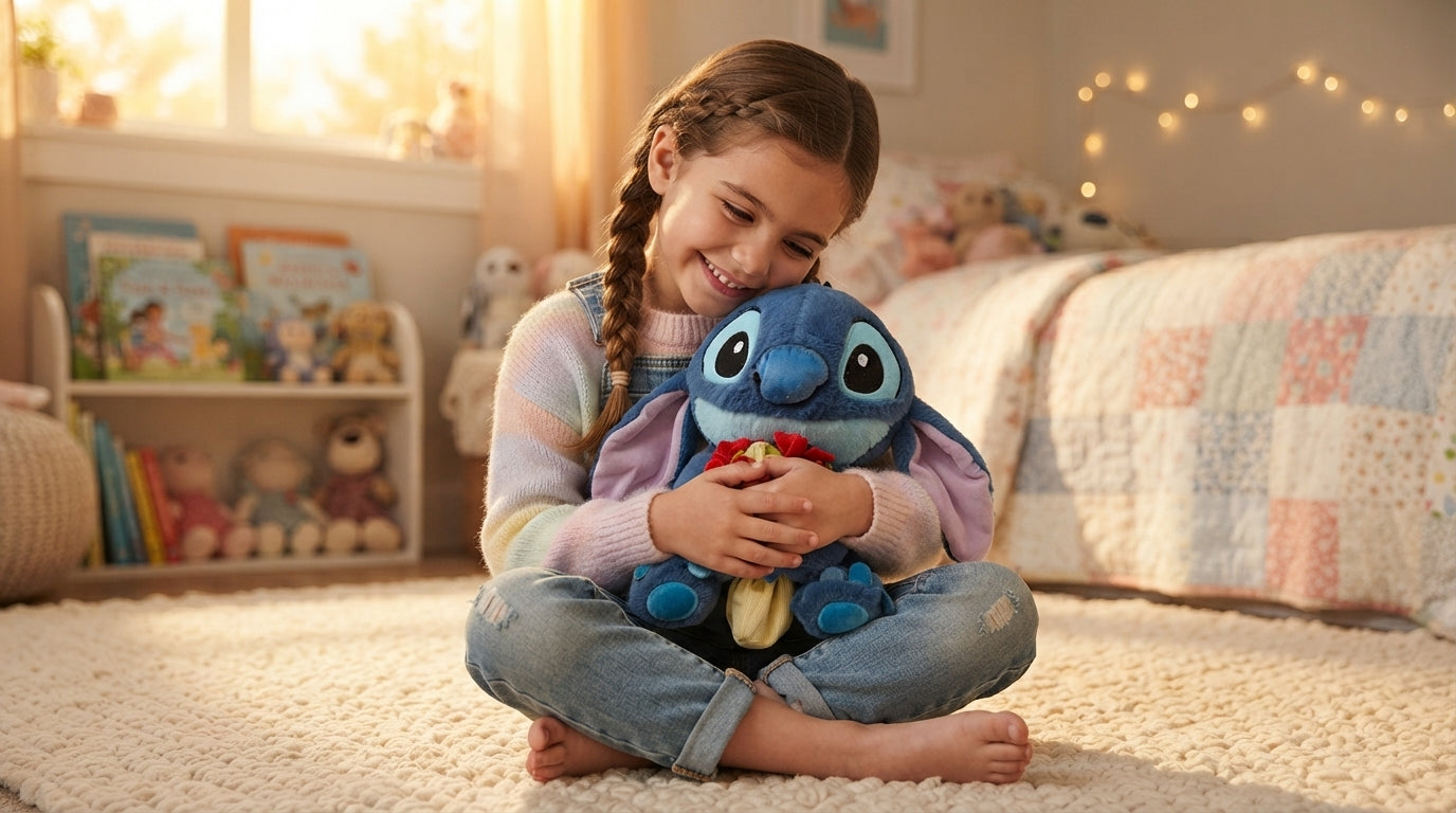 🧸💙 Disney Stitch Plush Toy – Ultra Soft Stuffed Animal for Kids & Fans