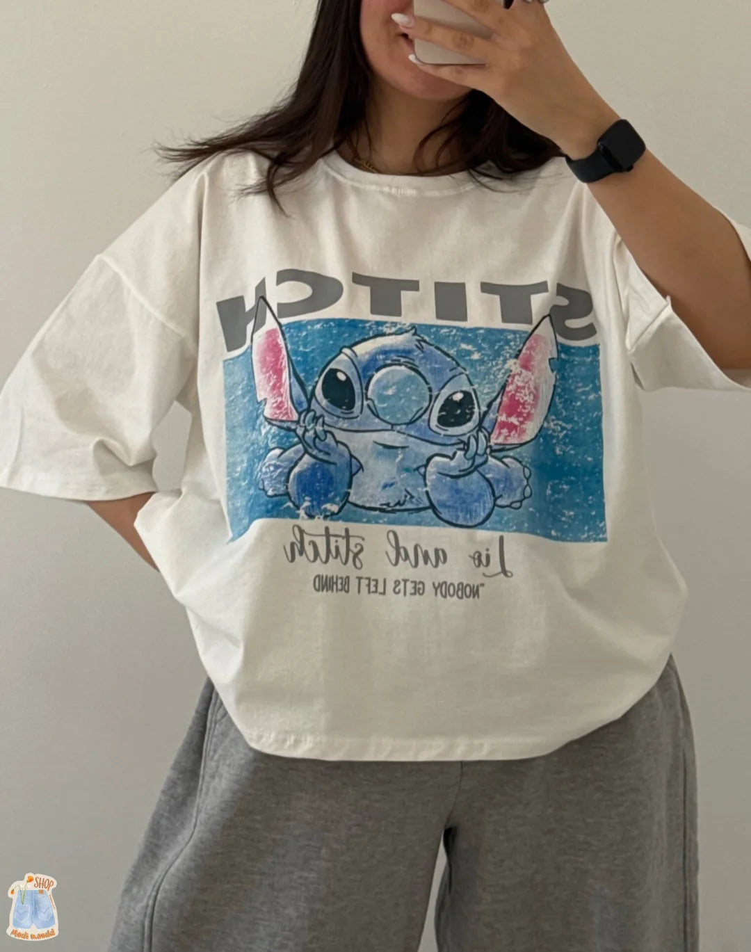 👕💙 Disney Stitch T-Shirt – Cute Cartoon Casual Graphic Tee for Men & Women