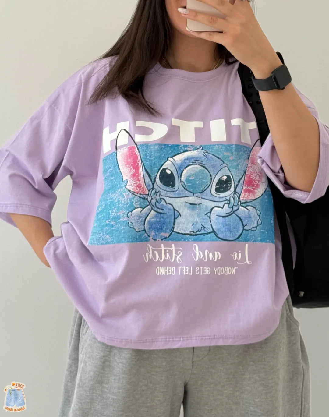 👕💙 Disney Stitch T-Shirt – Cute Cartoon Casual Graphic Tee for Men & Women