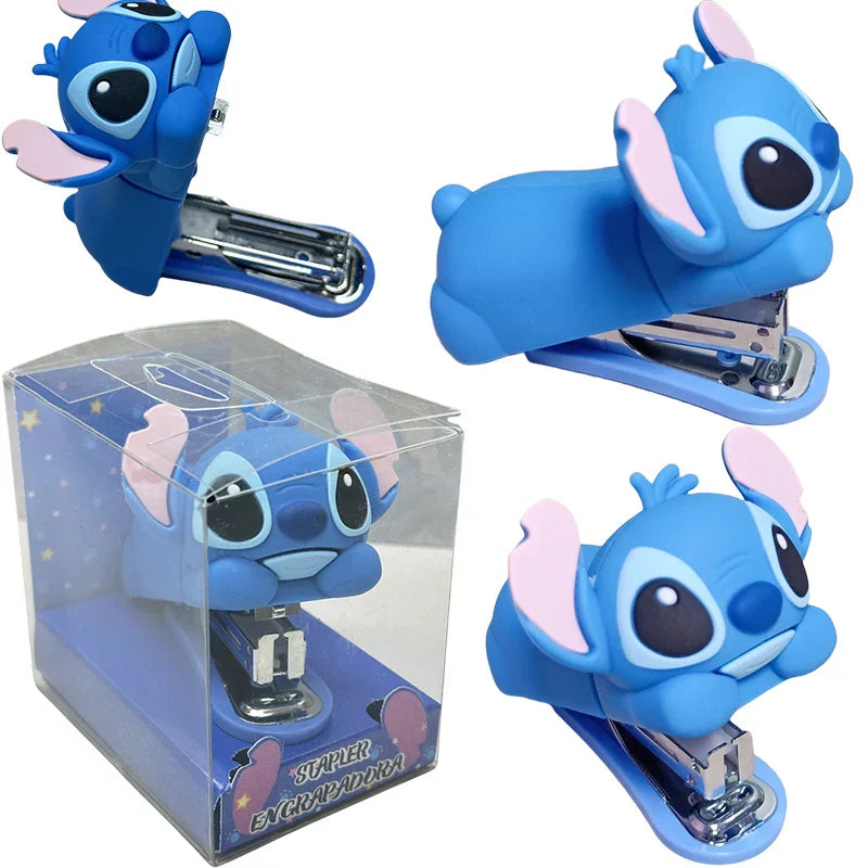 📎💙 Stitch Stapler – Cute Cartoon Mini Desk Stapler for School & Office Supplies FAIRY KIDS