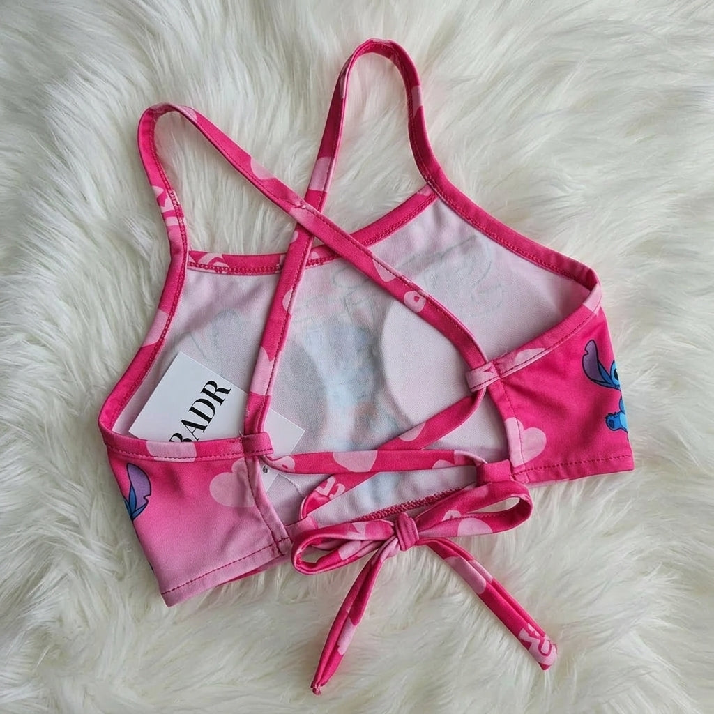 👙🌴 Swimsuit Set with Matching Bag – Stylish Summer Beachwear 2-Piece Swimwear Set FAIRY KIDS