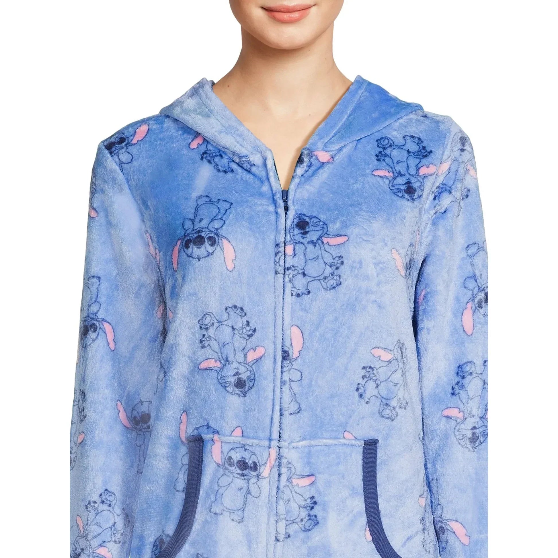 😴✨ Women’s One-Piece Pajamas – DISNEY Lilo and Stitch Union Suit Onesie |  Cozy Sleepwear FAIRY KIDS