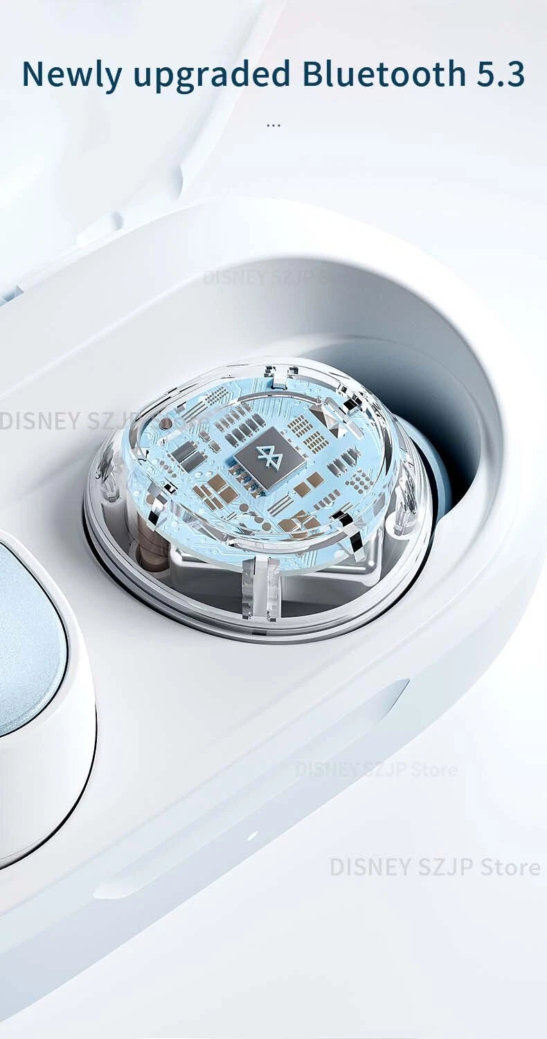 🎧💙 Lilo & Stitch Wireless Bluetooth Earbuds – HiFi Stereo Cartoon Headphones with Charging Case
