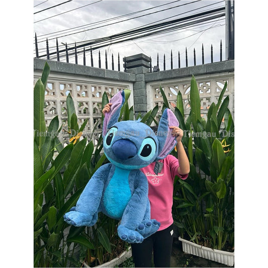 🧸💙 Giant Stitch Plush Toy – Large Soft Stuffed Animal Pillow for Kids & Fans